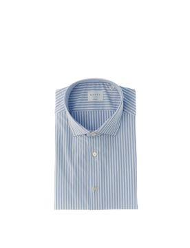 XACUS Camicia a righe CELESTE 41