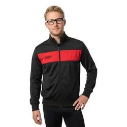 Sweat-shirt à Zip Alnwick Black / Red L