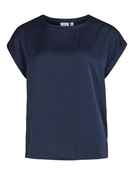 VILA Camiseta 'Ellette' marino