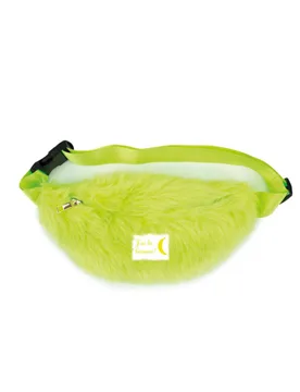 Bauchtasche mit gelbem Fell - PARTYPRO - FashionsVida