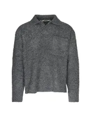 Polo-Pullover WBDOM gris L