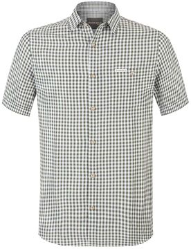 Trachtenhemd Renko3 (schilf, Gr. 3XL) von Classics für Herren, Trachtenhemden, 55% Baumwolle, 45% Polyester
