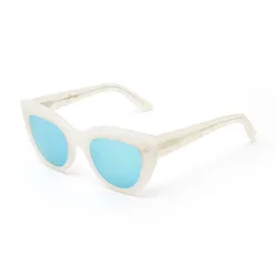 Gafas de sol White Pearl - Clear Blue Hyde X