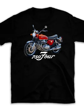 Classic Japanese CB750 Four Motorcycle Vintage Biker T-Shirt 100% Cotton O-Neck Short Sleeve Casual Mens T-shirt Size S-3XL - Aliexpress - FashionsVida