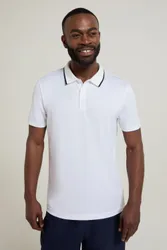 Tournament Mens IsoCool Polo - White - White - Size: XL