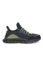 Sneakers Nere e Lime 01 42