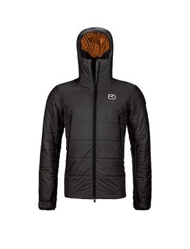 Veste isolante de randonnée Zinal à capuche noir S