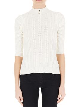 Maglia a costine PANNA M/L