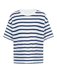 T-Shirt BREEZY STRIPES blue zodiac blu XS