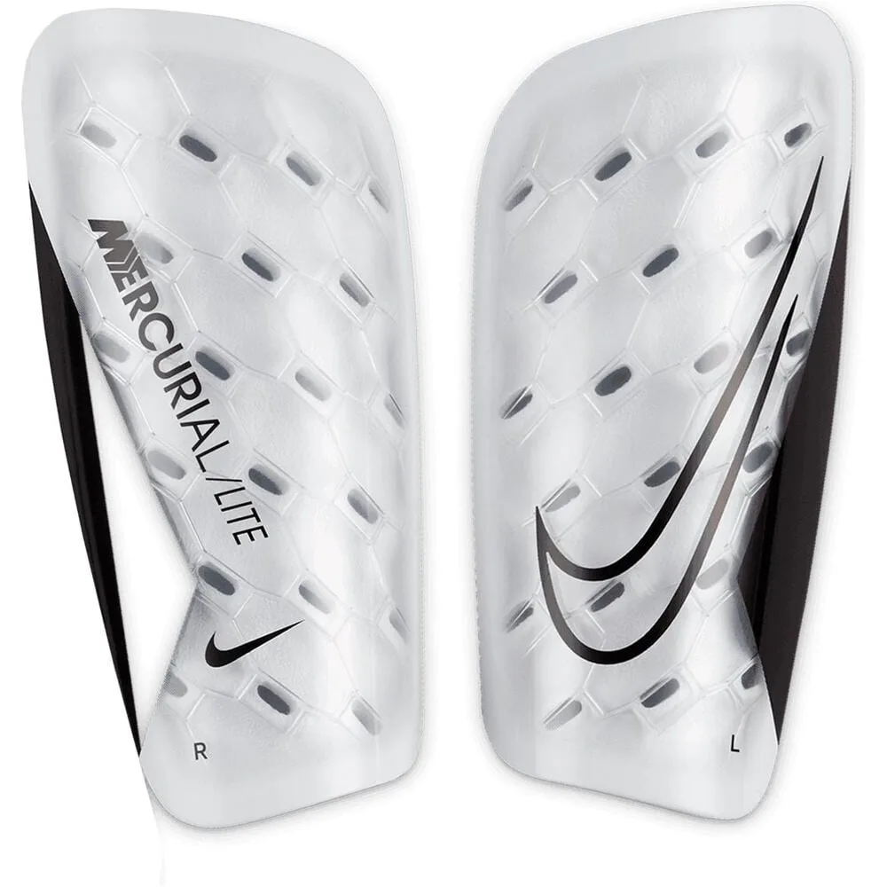 Mercurial lite espinilleras Blanco (XS) - Nike - FashionsVida