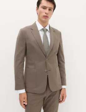 M&S Textured Blazer Mole male - M&S - FashionsVida