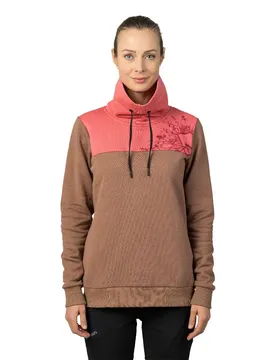 Sweat-shirt Sibele Coca Mocha / Faded Rose 40