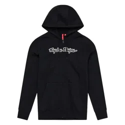 Troy Designs Felpa Con Zip Signature Signature Black