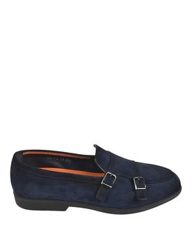 Santoni Mocassini in camoscio