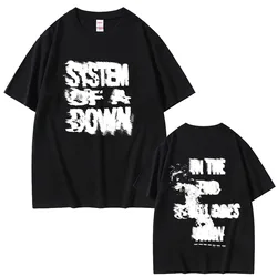 Rock Band System of A Down in The End It All Goes Away T Shirts Men Women Gothic Punk Streetwear Male Vintage Oversized T-shirt
