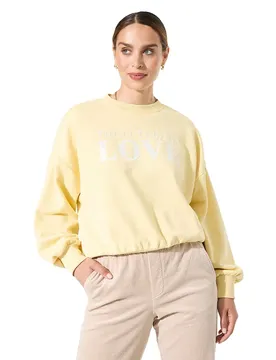 Sweat-shirt L50260 Mellow Yellow XL