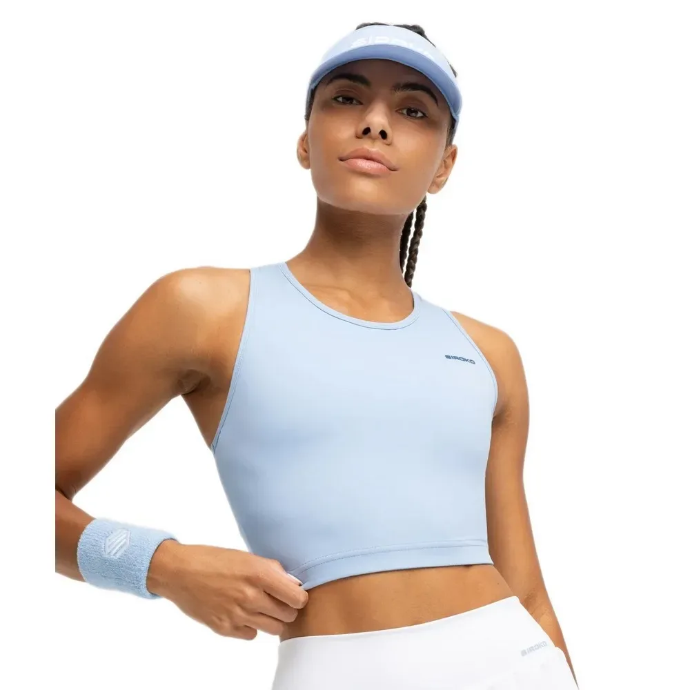 Soutien-gorge De Sport Netmuve Light Blue L - Siroko - FashionsVida