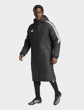 Mens Cappotto Lungo Tiro26 - Nero, nero nero Uomo taglia M