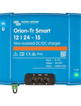 Orion-tr Smart 12/no-isolated Dc-dc Charger 24-15a 360w Black One Size unisex - Victron energy - FashionsVida