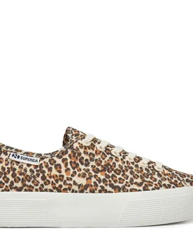 Sneakers Platform Leopard Print Braun 39_5 female - Superga - FashionsVida