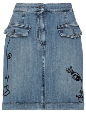 Jeansrock Damen Blau 32 Damen