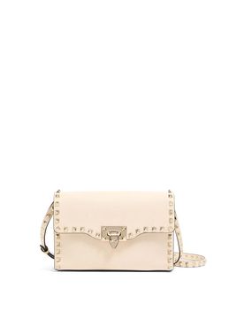 Borsa a tracolla Rockstud piccola in pelle