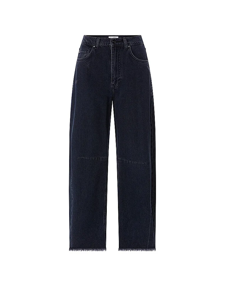 Pantalon Barrel Leg noir 27/L32 - Richroyal - FashionsVida