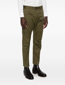 Pantalone verde uomo cargo
