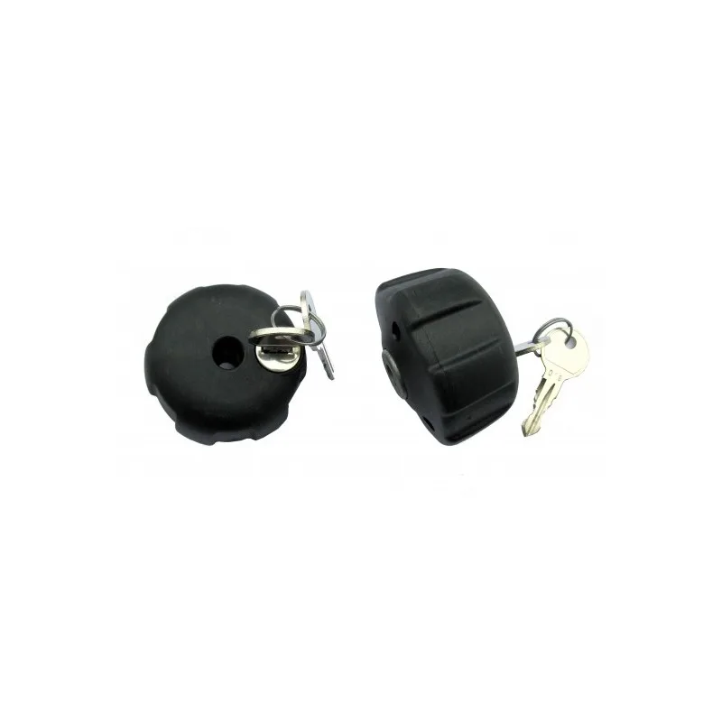 Pomello antifurto con chiave per portabici - MENABO 2 pezzi - Peruzzo - FashionsVida