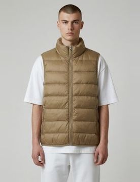 Para hombre. 26CTCUX03007 Chaleco Down Liner (46), Casual, Poliamida