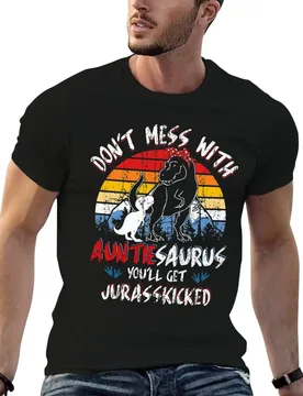 Auntiesaurus Shirt for Aunt Auntie Funny Mothers Day Gift Perfect Quote Vintage Shirt perfect matching dinosaur shirts g T-Shirt - Aliexpress - FashionsVida