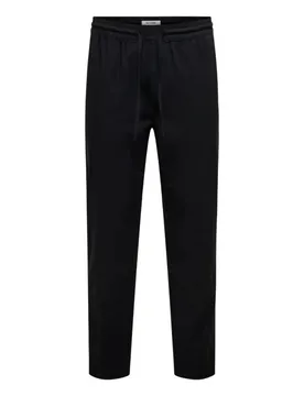 Herren Hose Schwarz 514653