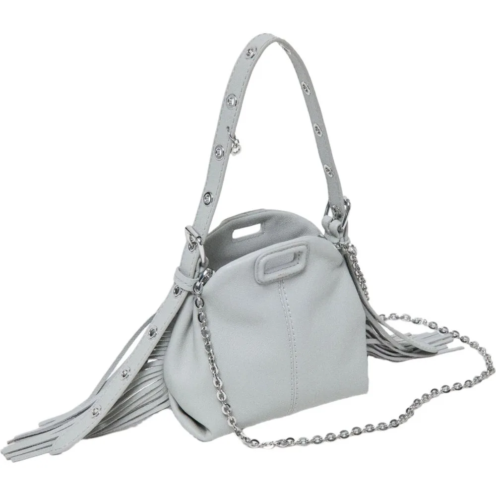 Bolso de mujer multiposición mini de piel granulada - Maje - FashionsVida