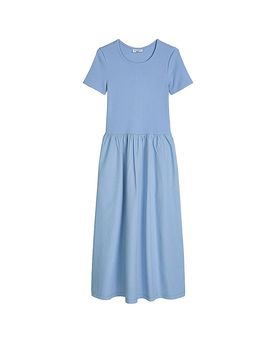 Marc O' Polo Midikleid blau S damen