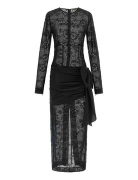 Vestito bustier in pizzo