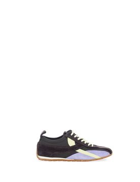 Sneakers con inserti MARRONE 38