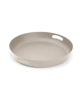 Vassoio 40x7cm BRAAI Grigio Elefante grigio chiaro - Fynch-Hatton - FashionsVida