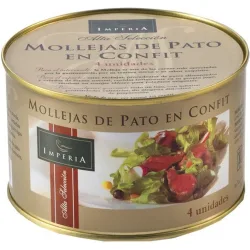 Mollejas de pato en Confit
