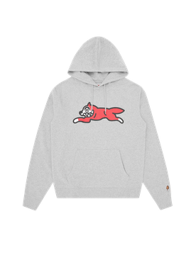 Running Dog Popover Hood - Heather