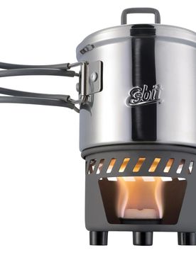 Trockenbrennstoff Kochset 0.585 L Edelstahl Default Title adult