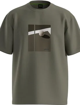 Camiseta manga corta de hombre tallas grandes - Boss - FashionsVida