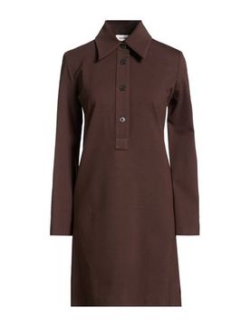 Minivestido Mujer Café 36,38,40,42,44 Mujer