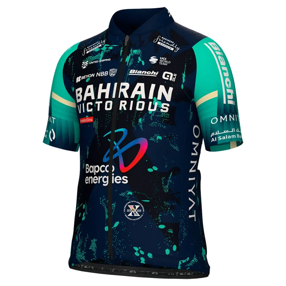 Maillot à Manches Courtes Bahrain Victorious - Ale - FashionsVida