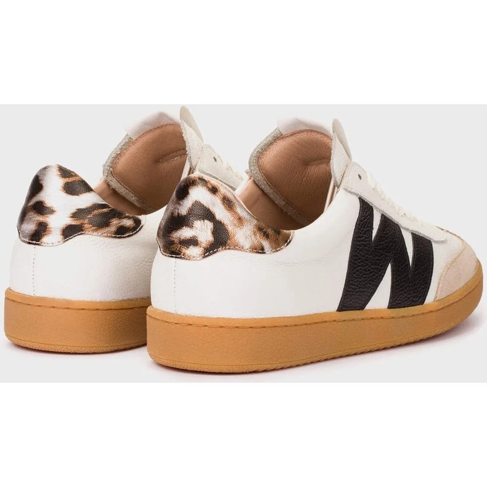 Zapatillas deportivas de mujer de piel - Wonders - FashionsVida
