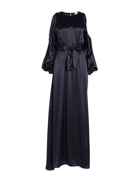 Vestido largo Mujer Azul noche 36 Mujer