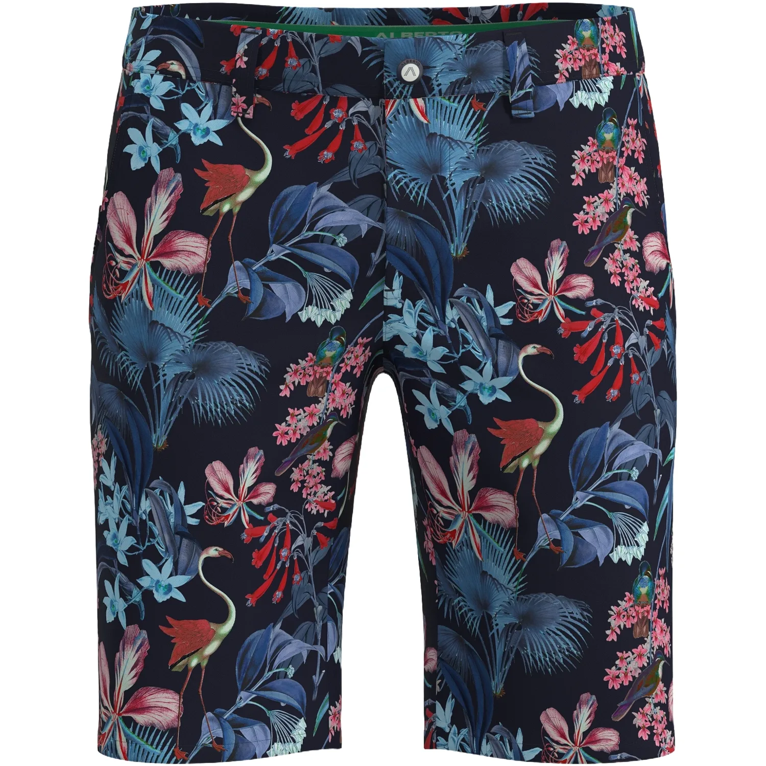 Shorts Earnie Jungle Print WR , schwarz/bunt 52 - Alberto - FashionsVida