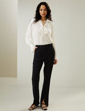 Camicetta Seta Ghost Crepe Scollo a V XXXS Elegante e Leggera