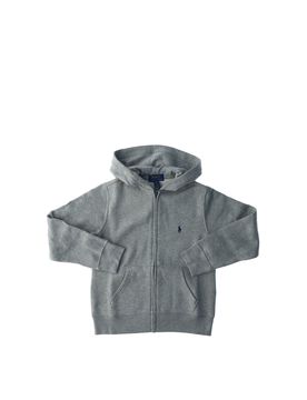 Felpa con cappuccio POLO BOYS GRIGIO XL
