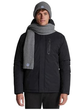 Giacca impermeabile nera Admiral