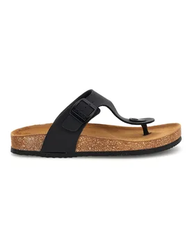 Ciabatte Infradito Nere con Fibbia S31Y285 43 - Superga - FashionsVida